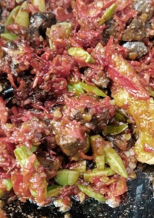 Foto resep Sambal goreng ati pete