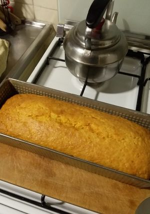 Una foto de Budín de zanahoria húmedo