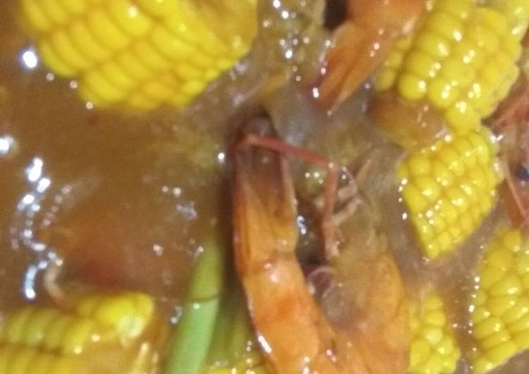 Resep Asam manis pedas udang+jagung yang Sempurna