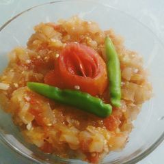 Punjabis favourte Baingan ka Bhartha A picture of Punjabis favourte Baingan ka Bhartha.