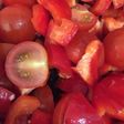 Salade de tomates cerises et poivron rouge 🍅🌶