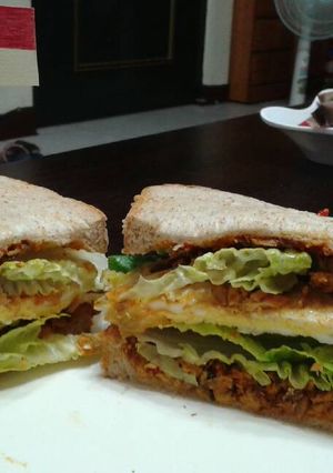 Foto resep Sandwich pindang Pedaz