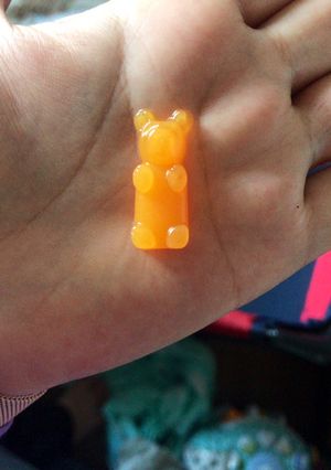 Una foto de Gomitas caseras de jalea