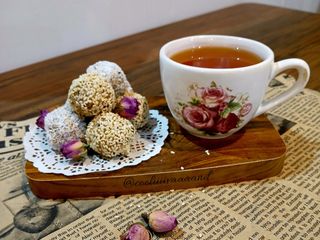 شیرینی توپی رژیمی