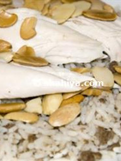 A picture of Best Lebanese Chicken with Rice.