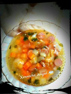 Foto resep Sop Merah Ayam dan Sosis