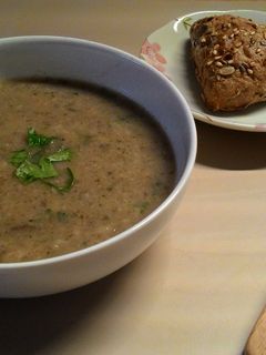 蘑菇濃湯Mushroom soup (素) 的食譜成品照片