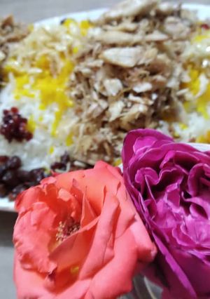 عکسی از دستور مرصع پلو شب تولدم