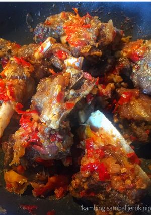 Foto resep Kambing Muda Sambal Jeruk Nipis