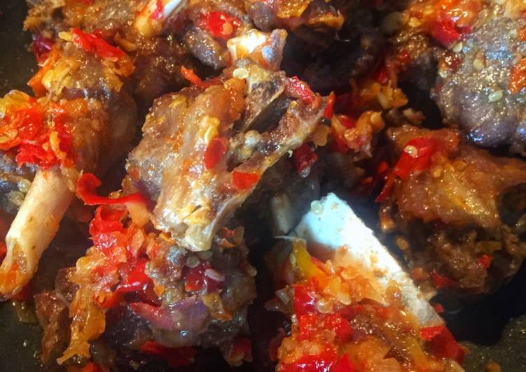 Resep Kambing Muda Sambal Jeruk Nipis yang Menggugah Selera