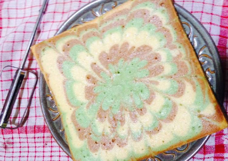 Bolu Zebra Putih Telur