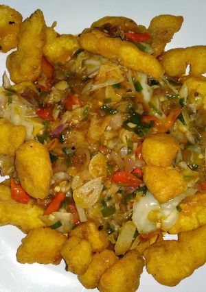 Foto resep Ikan Dori filled saos pedas