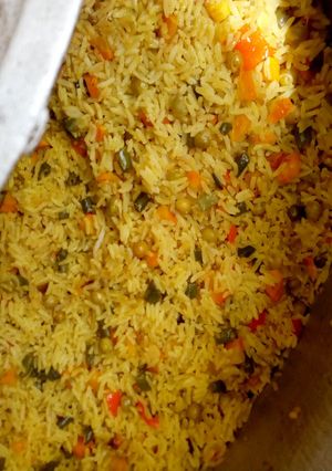 A picture of Fried rice.