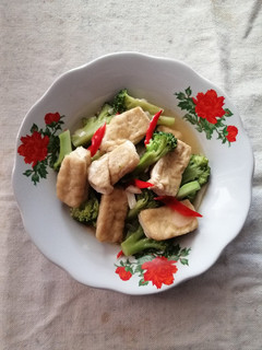 Foto resep Cah Tahu Putih Brokoli