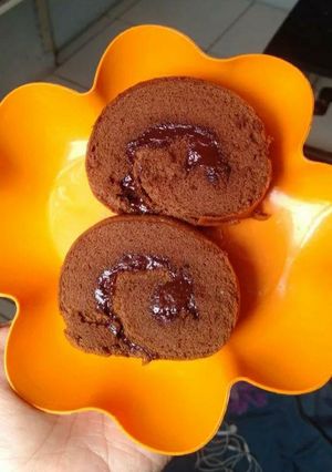 Foto resep Bolu Gulung Choki-Choki (2 telur)/ Choki-Choki Roll Cake