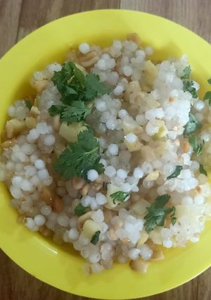 A picture of Sabudana Khichdi.