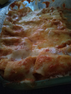 Una foto de Lasagna especial