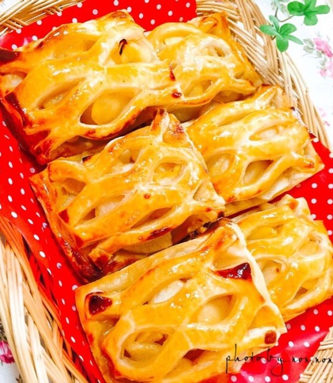 Easy Apple Pie Using Frozen Puff Pastry Recipe By のん♪♪のん