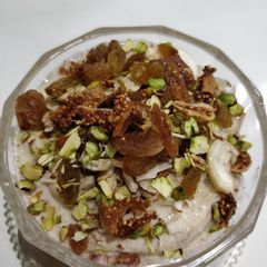 A picture of Anjeer Kheer.