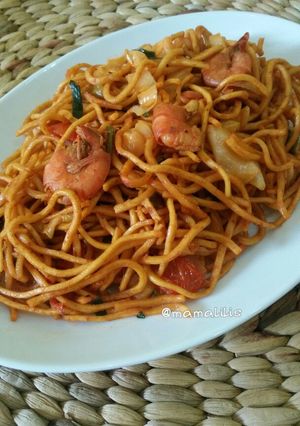 Foto resep Mie goreng aceh sederhana
