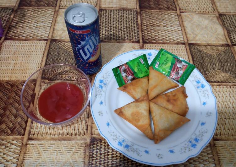 Easiest Way to Make Quick Chicken vegetable samosa