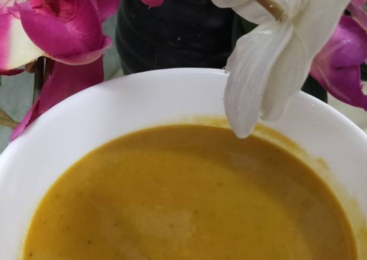 Langkah Mudah untuk mengolah Soup Butternut Pumpkin Anti Gagal