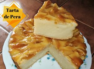 Foto principal de Tarta de Pera (Rápida y fácil)