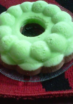 Foto resep sponge cake pandan dan coklat kukus
