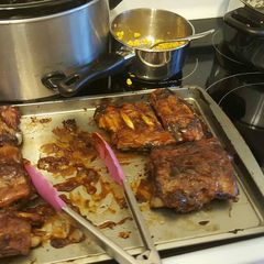 A picture of Slow Cooker Baby Back Ribs.