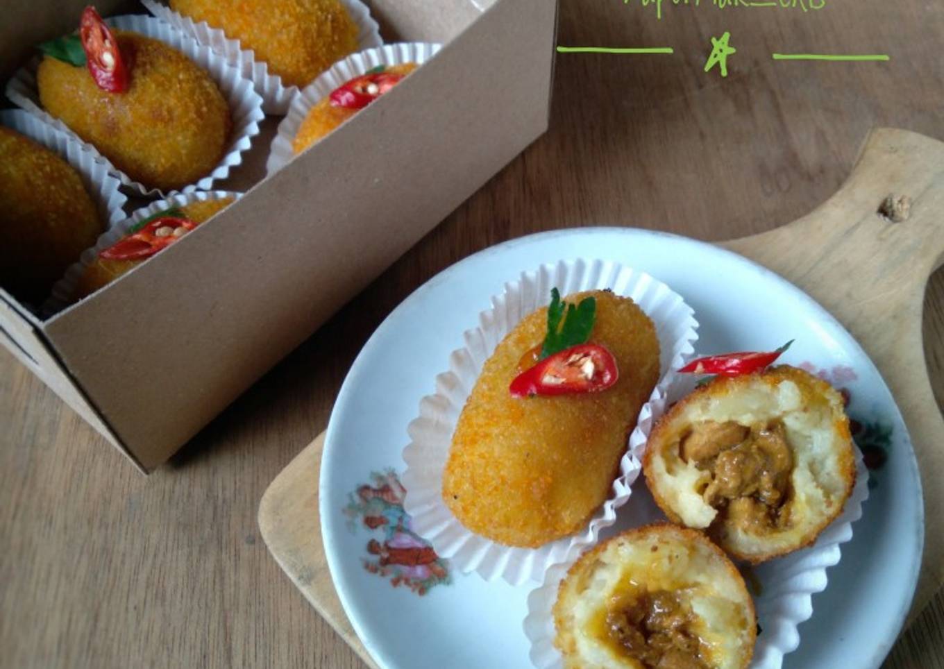 Kroket Kentang Semur Ayam
