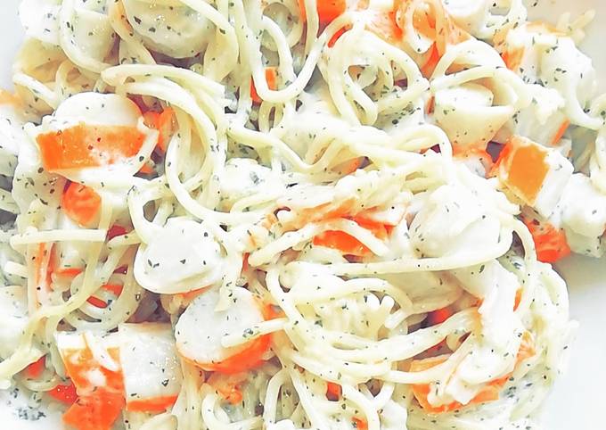 Pâtes au surimi