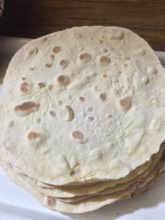 A picture of Shawarma bread.