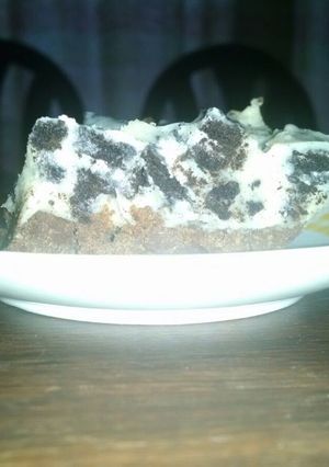 Una foto de Postre oreo