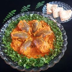 A picture of Stuffed Brinjal.