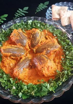 A picture of Stuffed Brinjal.