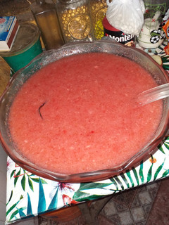 Una foto de Ponche de Frutillas