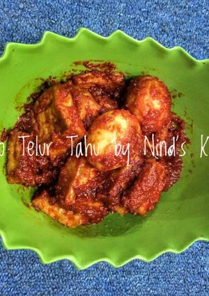 Foto resep Balado Telur Tahu