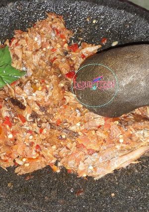 Foto resep Ikan Asin Tumbuk Sambal Tomat 👍🏻😊