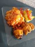 Pollo en salsa de cacahuate