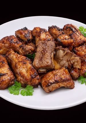 Hình của món SP.0010 - Sườn Nướng Than Hoa.