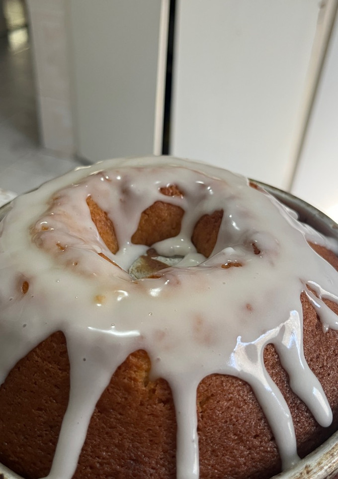 Una foto de Torta de naranja esponjosa