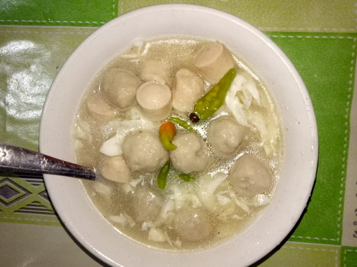 Ternyata begini loh! Cara termudah bikin Bakso kuah bening yang istimewa