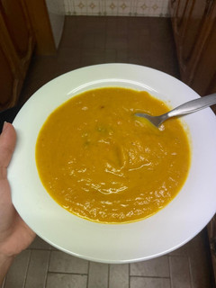 Una foto de Crema de verduras