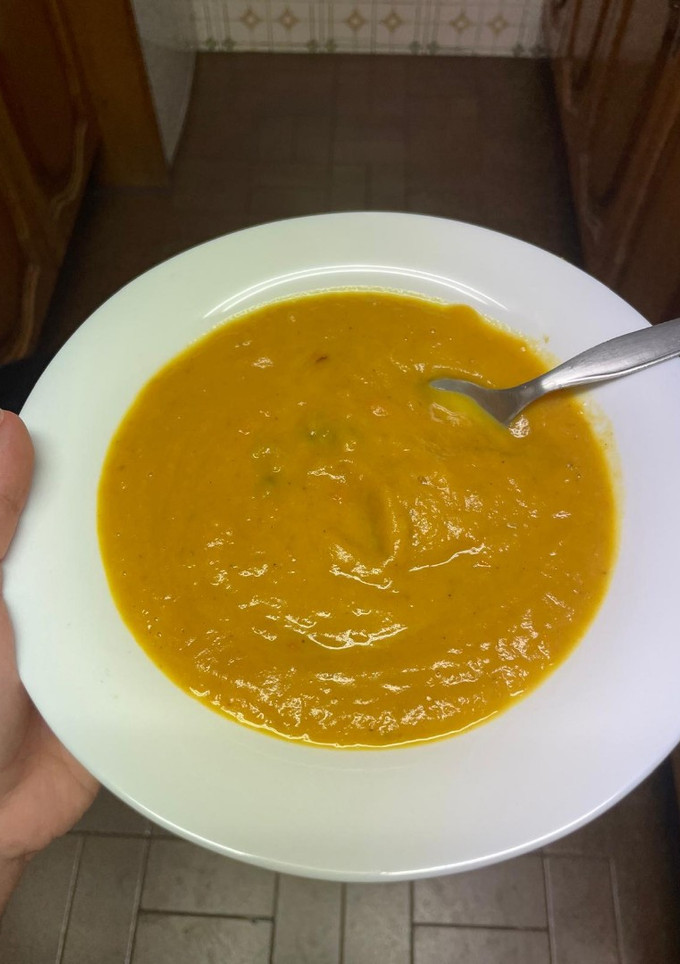 Una foto de Crema de verduras