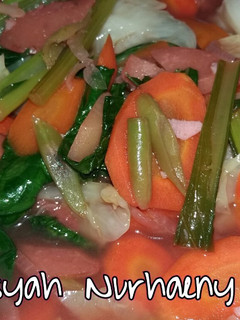 Foto resep Sayur Capcay Kuah Sosis