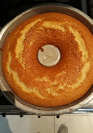Una foto de Torta de vainilla fácil