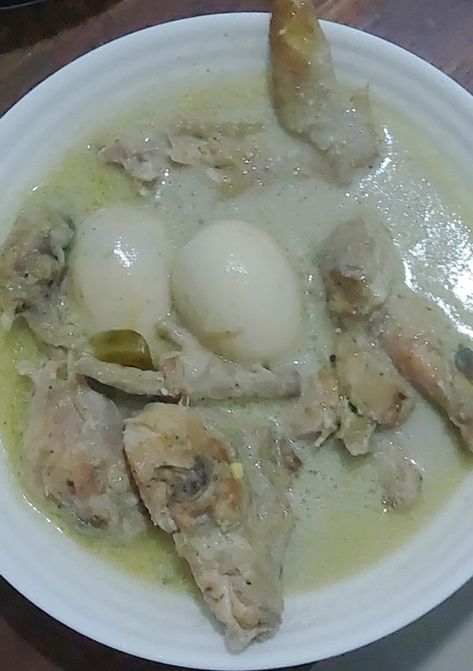Foto resep Opor Ayam Putih