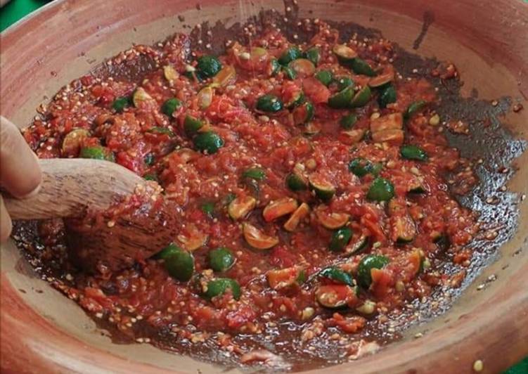 Resep Sambal Jeruk Pecel Anti Gagal