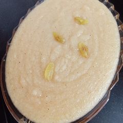 A picture of Sooji Ka Halwa 😋😋.