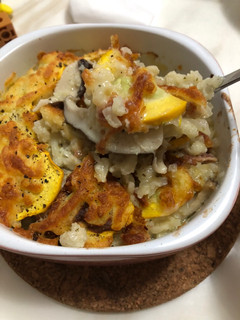 氣炸焗烤櫛瓜燉飯 的食譜成品照片